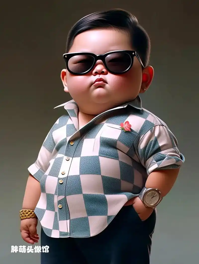 胖男孩也有领袖风范.#有肉感的小胖子 #胖男孩 #胖男孩头像 - 抖音