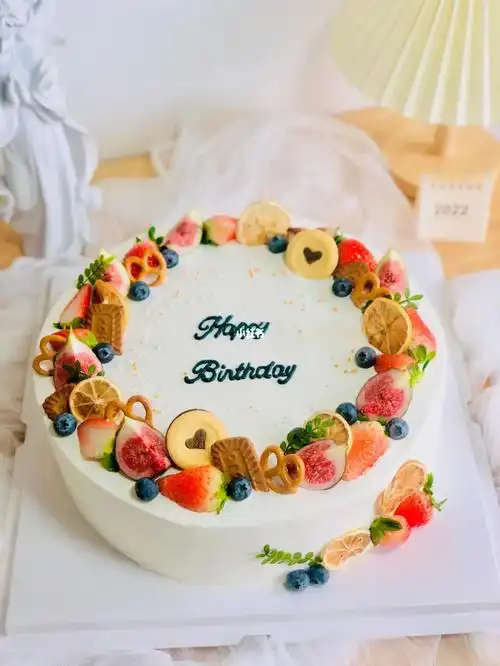 无水印蛋糕水果蛋糕12寸蛋糕