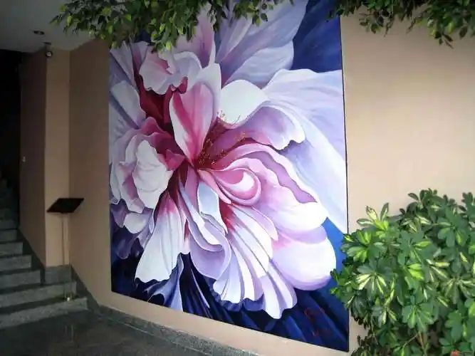 青岛墙体彩绘隐形画的装饰特点