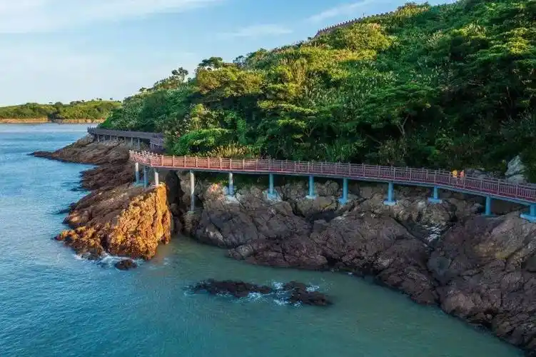 象山县东门岛生态绿道及滨海栈道全长7.