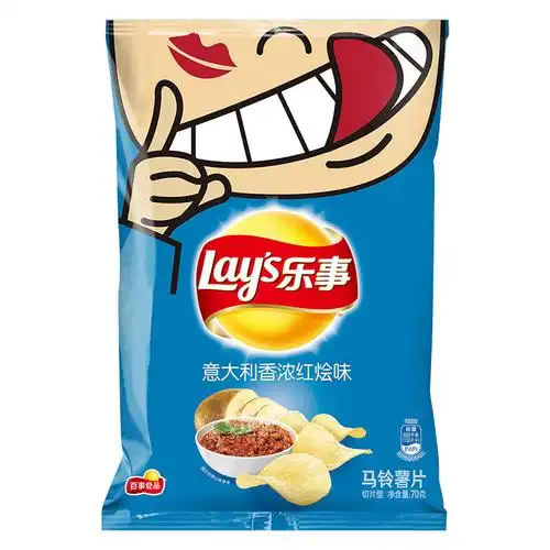 【天猫超市】乐事薯片意大利香浓红烩味70g 新老包装替换中