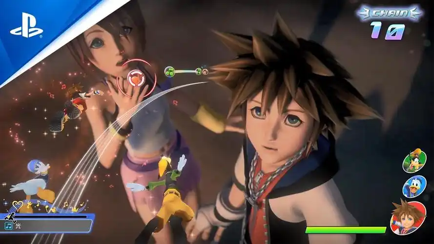 王国之心记忆旋律最终预告片ps