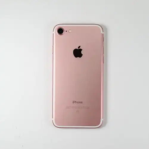 95新 iphone 7 玫瑰金色 128g 国行 100%电池182次充电 - 小白有品-品