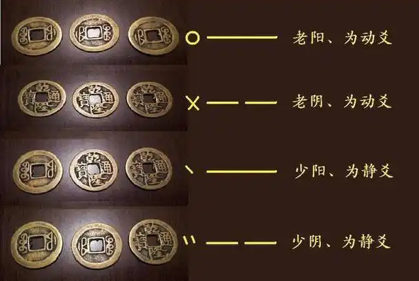 六爻中老阴老阳怎么标记六爻老阴老阳少阴少阳什么意思