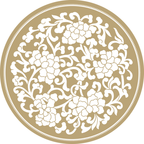 中国风传统吉祥古典图案窗花屏风雕花边框花纹素材 民族雕花 中式镂空