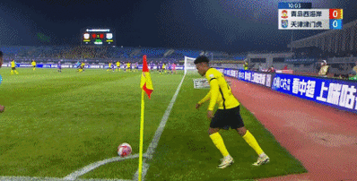 半场战报青岛西海岸00天津津门虎