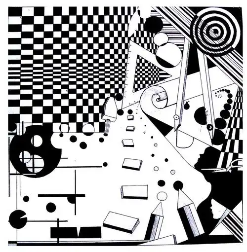 平面构成点线面