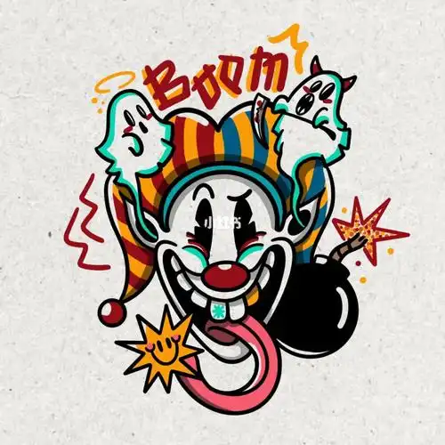 tattoo  #oldschool纹身  #清远纹身  #joker小丑