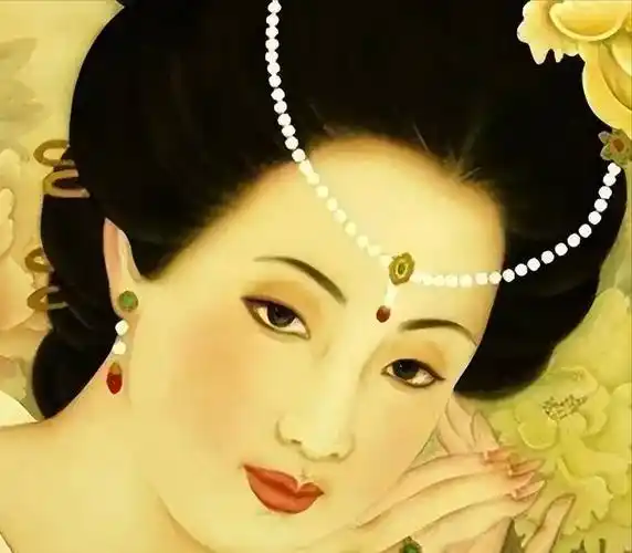 容貌复原图:撞脸一位女明星,看到后才理解玄宗为何宠爱她_杨贵妃_妃子