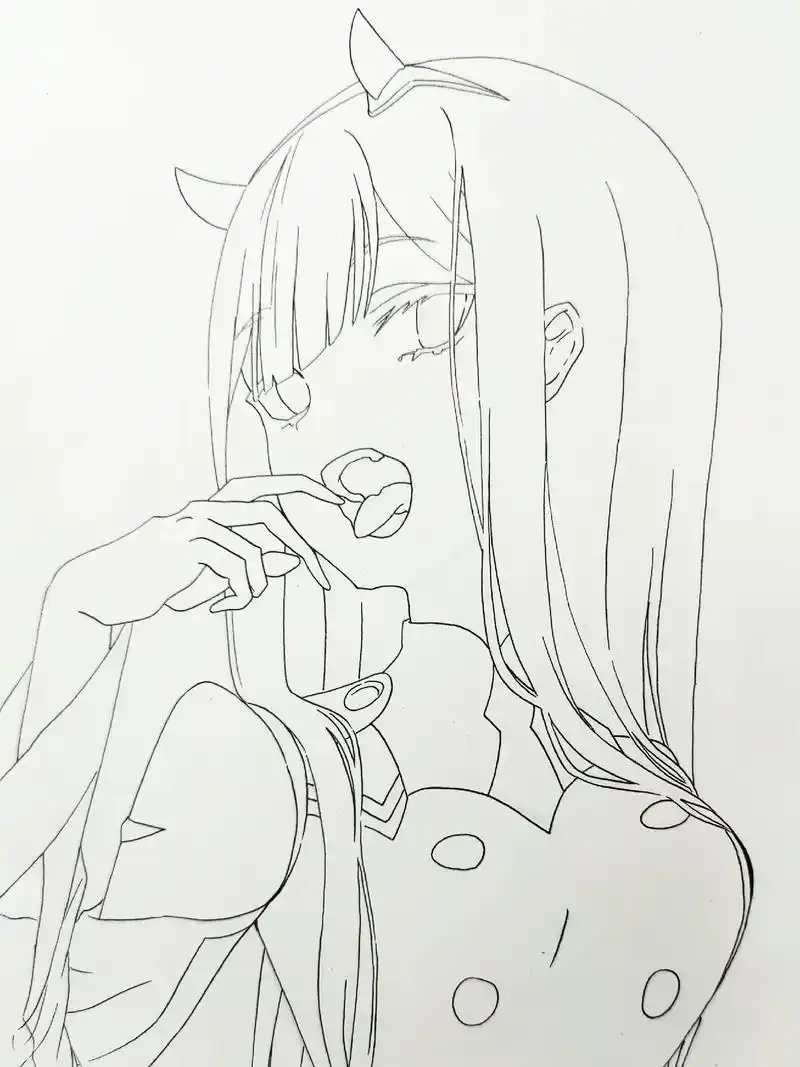 手绘 #画画 #绘画 #零基础学画画 #国家队02 是da - 抖音