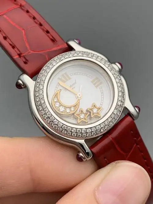 转 萧邦chopard快乐钻星月限量款女表