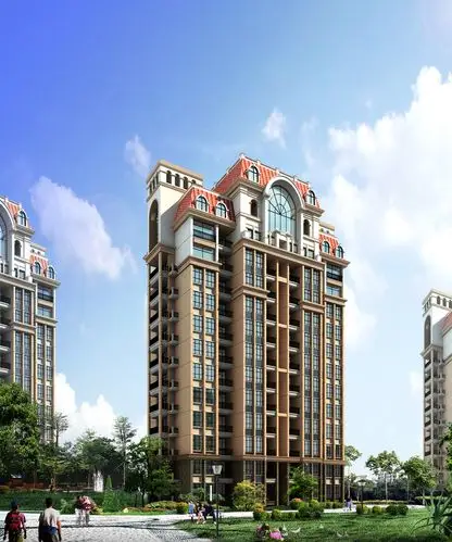 小区小高层图片