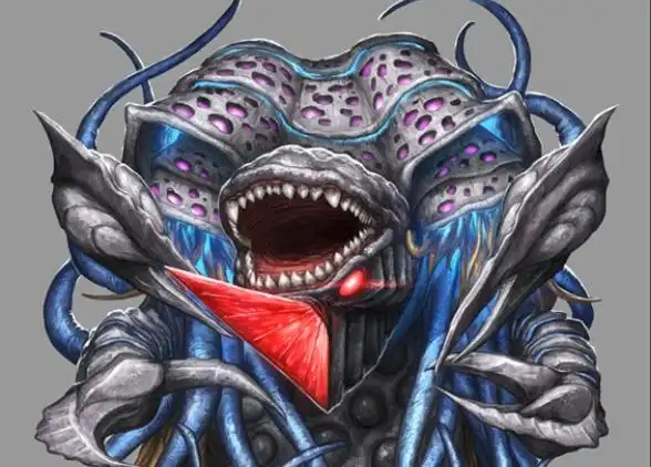 出现在奥特曼中的邪神加坦杰厄,有8种形象,每一种都不同