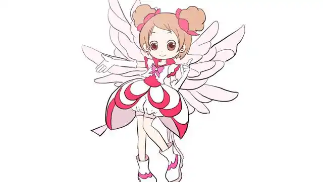 可爱的小花仙夏安安儿童卡通简笔画