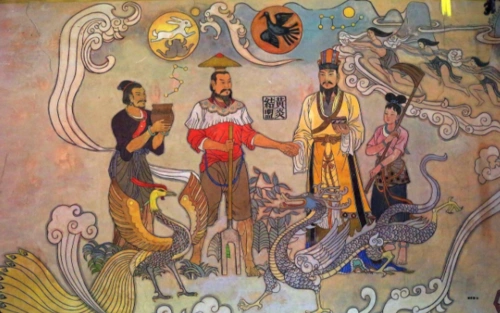 祖先留下的印记炎黄子孙看看自己三个印记占几个