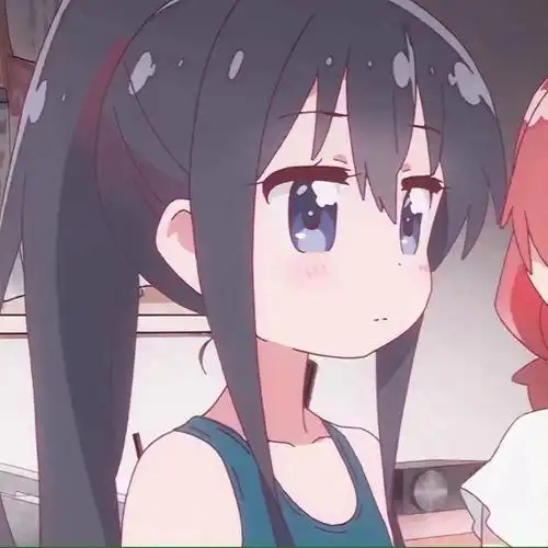 可爱闺蜜动漫手绘头像