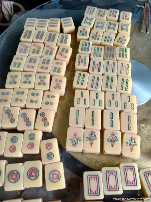 怀旧老麻将一副