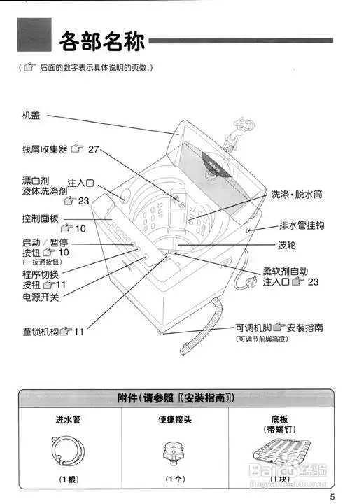 日立全自动洗衣机xqb50-s920使用说明书:[1]