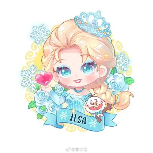 迪士尼公主头像系列