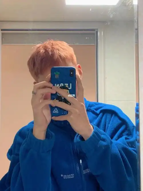 男生发色推荐脏橘色78