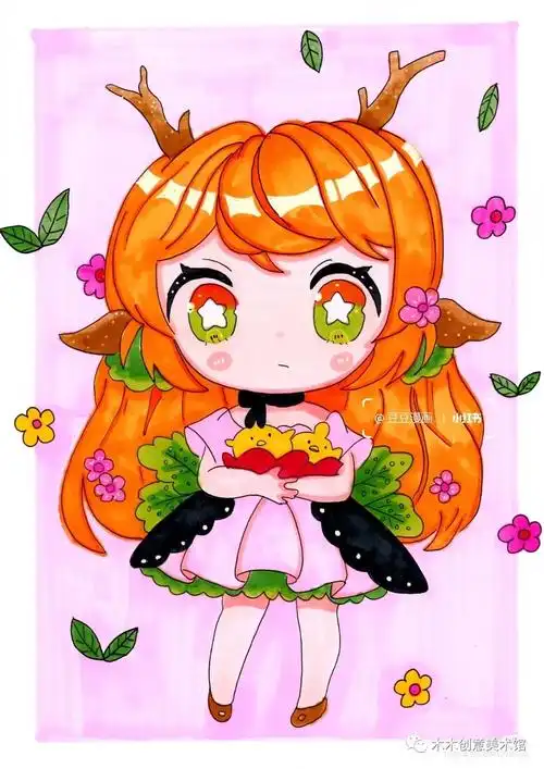 素材分享 | 精选60张q版动漫人物绘画参考,喜欢画动漫的一定不能错过