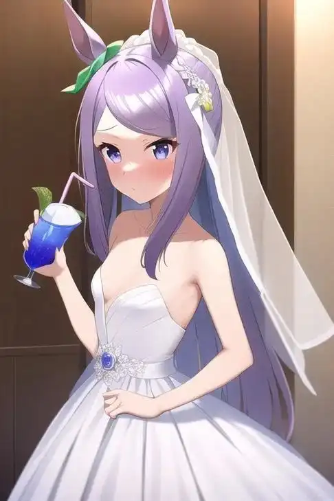 ai为我画的婚纱目白麦昆