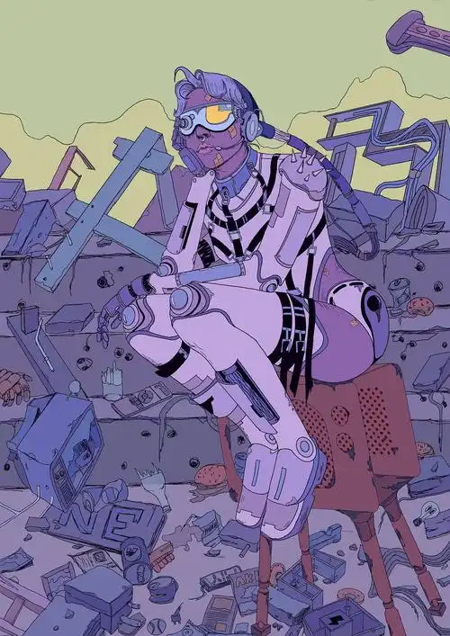 赛博朋克|插画|商业插画|momodano - 原创作品 - 站酷 (zcool)