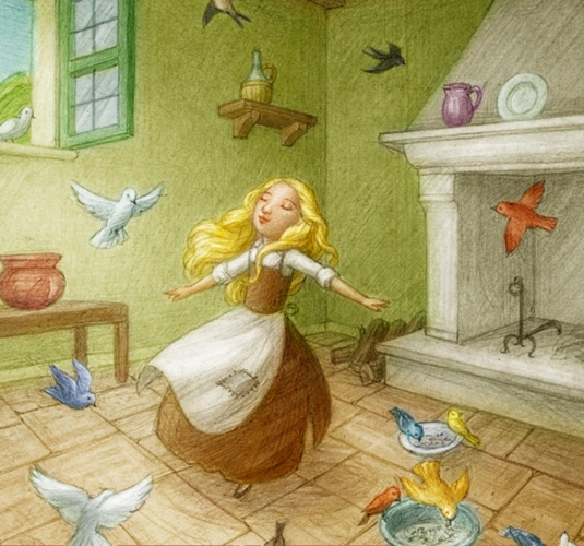 世界经典童话 灰姑娘-老约翰绘本馆-烟台龙口市