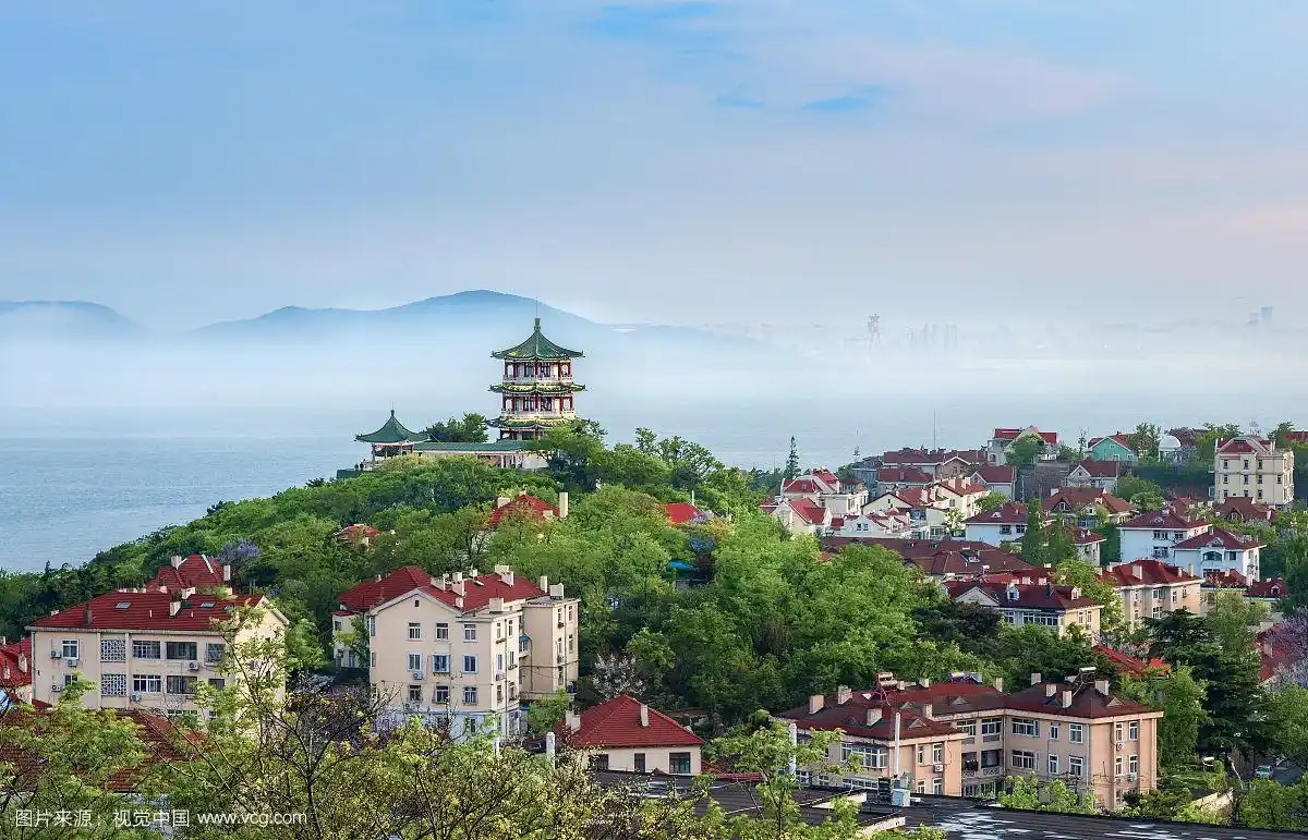 青岛小鱼山地标