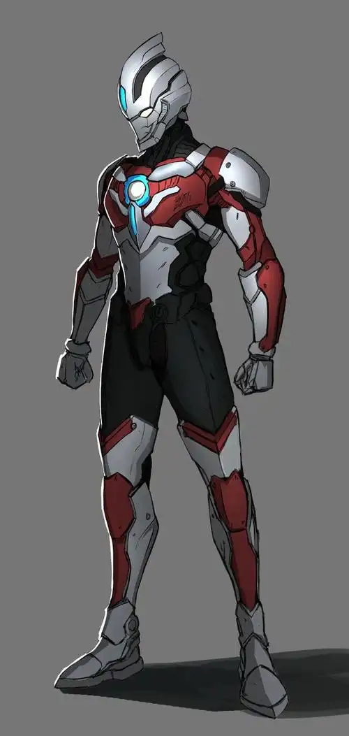 都给人留下印象深刻的一面,而当欧布奥特曼变成机甲形态后,面部和其它