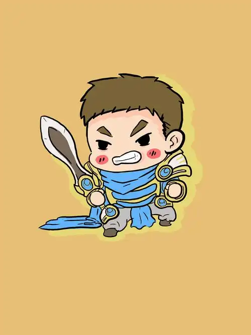 一波英雄联盟的q版