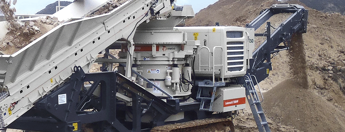 颚式破碎站图片_外观图_施工图_美卓移动式破碎站图片-中国路面机械网