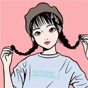 抖音小清新头像可爱好看漂亮的卡通萝莉图片