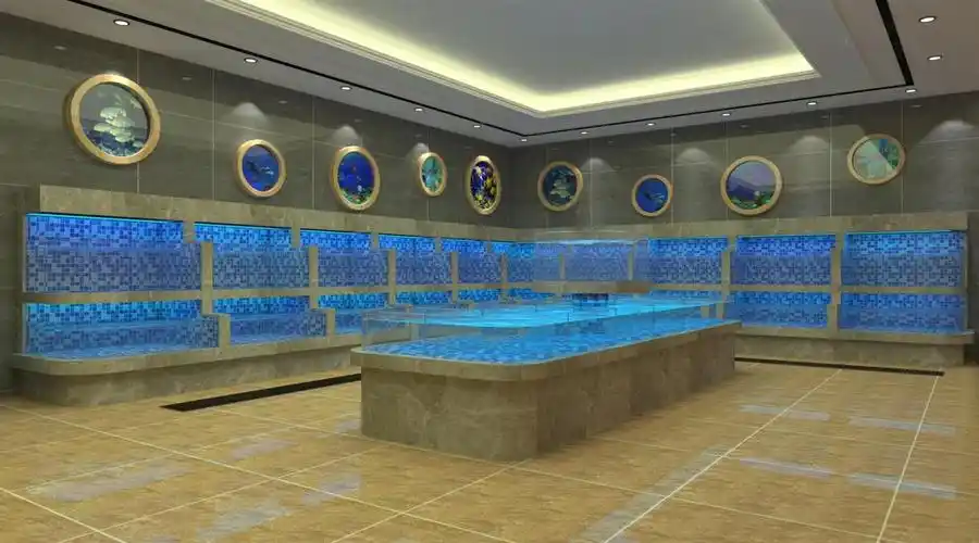 深圳香梅订做海鲜池制冷机 贝壳虾蟹海鲜池定做 在线免费咨询