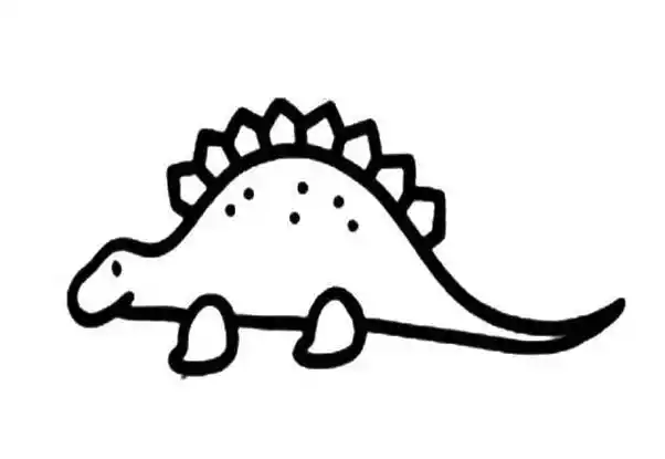 2022最新卡通恐龙简笔画 画恐龙简笔画 儿童