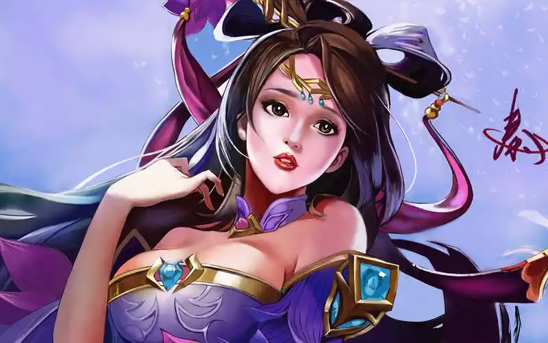 王者荣耀-貂蝉|插画|游戏原画|竣尚的精灵耳_临摹作品-站酷zcool