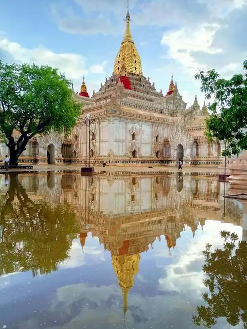 佛教万塔之国缅甸——蒲甘阿南达寺,瑞喜宝塔(6)