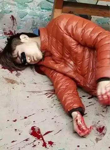 四川南充7名"口罩男"当街砍人 2人重伤(图)