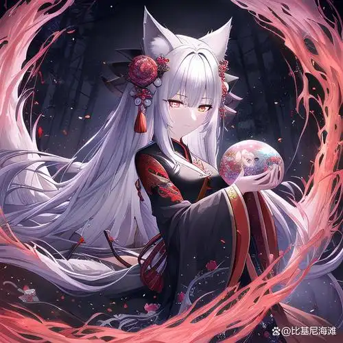 美丽的九尾狐妹子们的