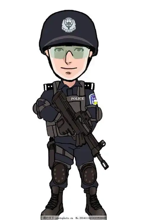 我的梦想是长大以后当一名警察