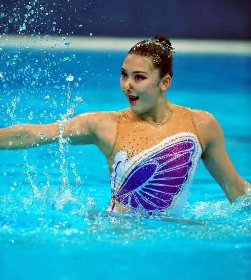 2012年伦敦奥运会花样游泳团体亚军陈晓君