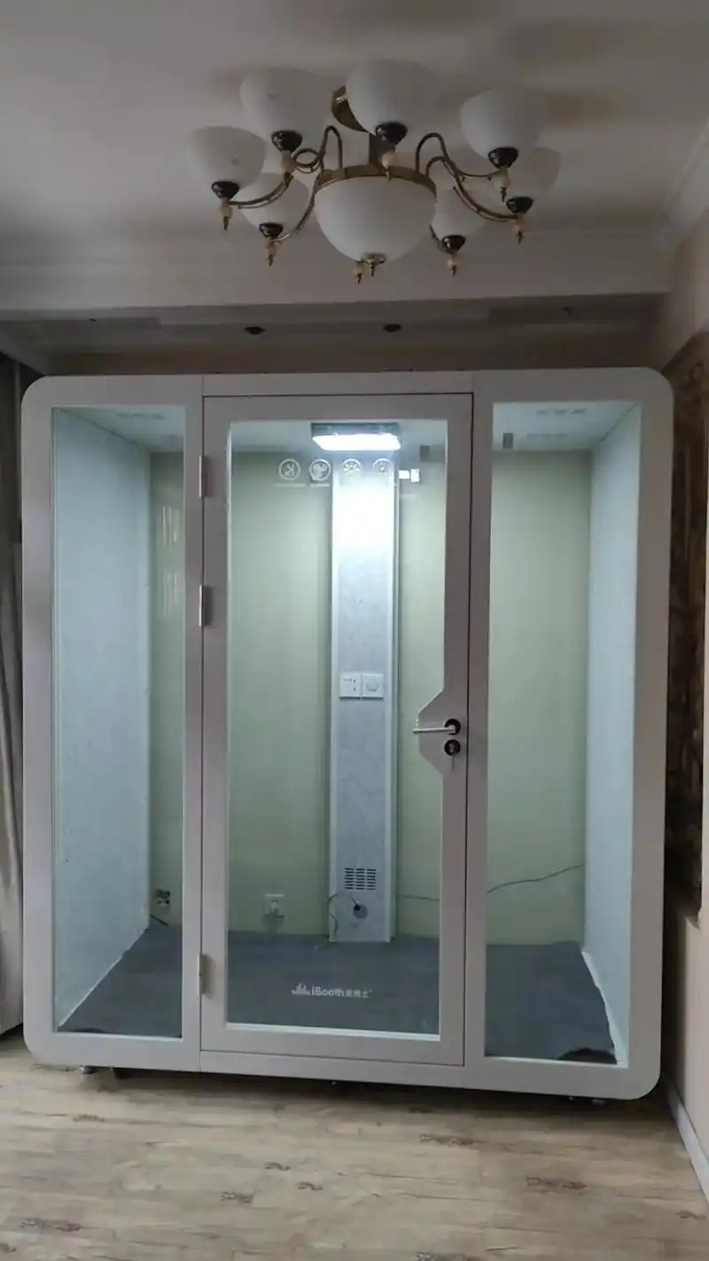 用户反馈安装好的隔音房效果#隔音房 - 抖音