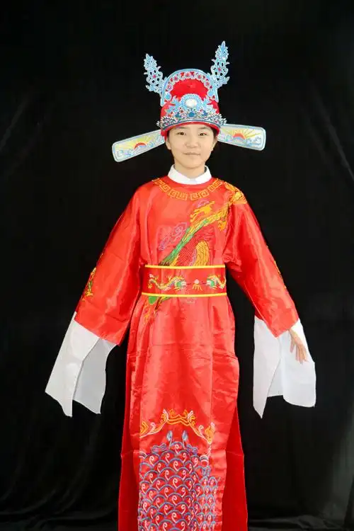 女状元 探花帽子 新郎帽 帽 状元 京剧戏曲县儿童官帽状元 服装 古装