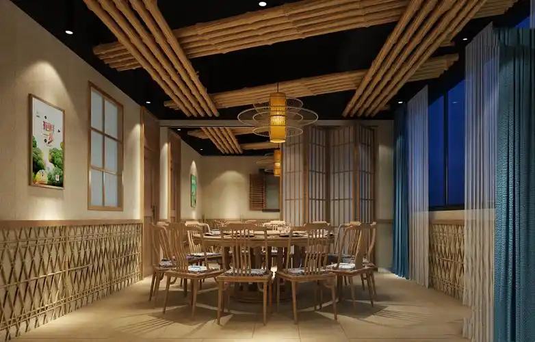 邻家小院餐厅装修设计