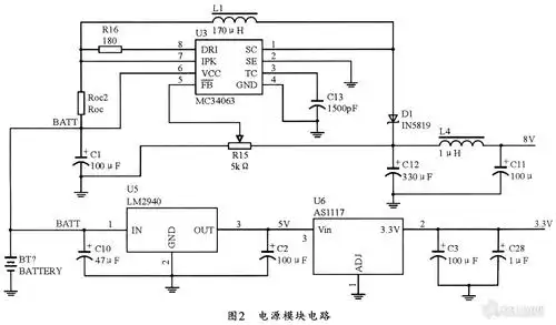 电源模块电路原理图