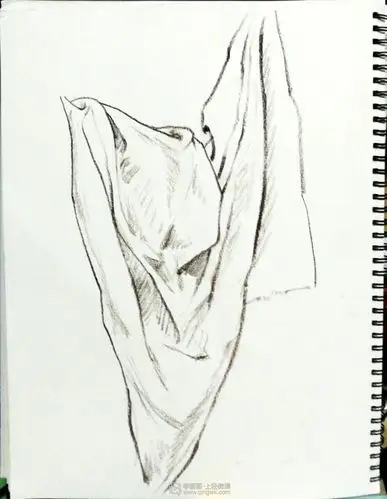 《临摹布—素描材质质感练习》by 小柯基