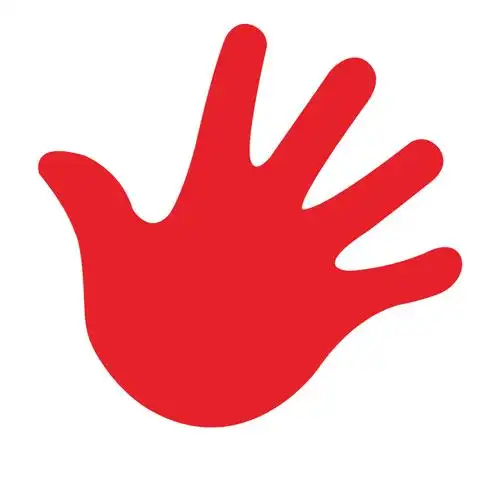 小手掌印幼儿园儿童房彩色可爱装饰布置手印地贴纸墙贴画脚丫3003