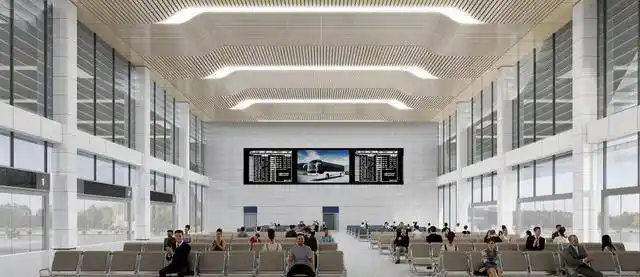 原创超期待赣州龙南新客运站来了内部设计曝光