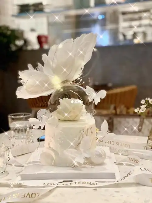 奶油_低热量_唯美蛋糕_简约风_仙女_星满眸唯美蛋糕_美食_美食财览