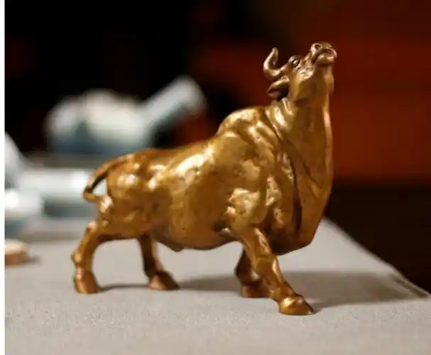 其它 杨家衡先生金文书法作品《牛气冲天》 写美篇